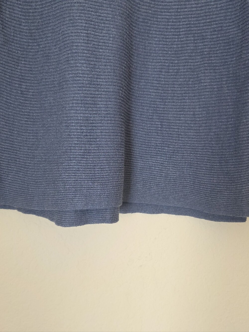 Gap Ribbed Sweater Womens‎ Large Blue Casual Lightweight Loungewear Top - Picture 6 of 6